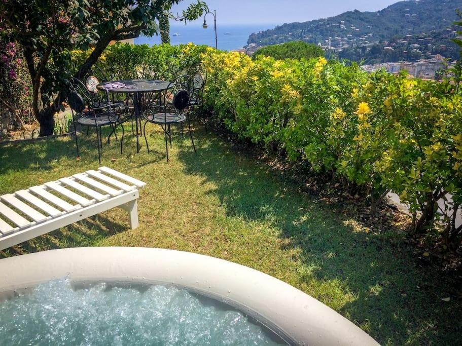 Апартаменти Dreamy Loft Con Vista Mare Giardino E Jacuzzi Sconti Maggio E Giugno Санта-Маргерита-Лігуре Екстер'єр фото